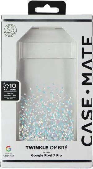 Case-Mate Twinkle Ombre Hard Case for Google Pixel 7 Pro - Diamond