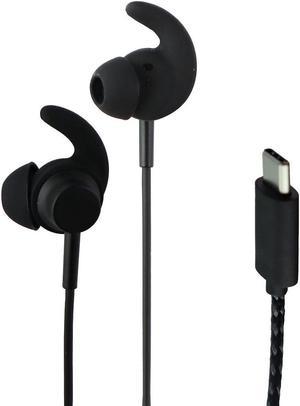 Motorola Razr Denon USB-C Earbud Headphones Wired - Black