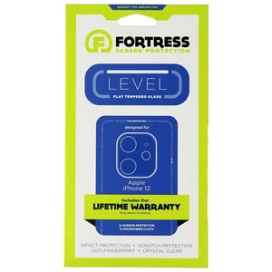 Fortress LEVEL Flat Tempered Glass Camera Lens Protector for iPhone 12 Only Fortress LEVEL Flat Tempered Glass Camera Lens Protector for iPhone 12 Only