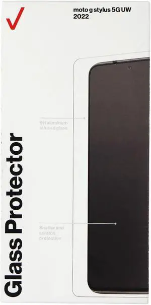 Verizon Tempered Glass Screen Protector for Motorola G Stylus 5G - Clear