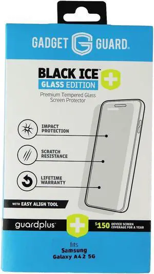 Gadget Guard Black Ice+ Glass Screen Protector for Samsung Galaxy A42 5G Gadget Guard Black Ice+ Glass Screen Protector for Samsung Galaxy A42 5G