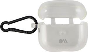Case-Mate Tough Case with Black Carabiner for Apple AirPods (3rd Gen) - Clear