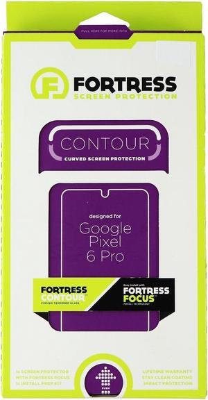 Fortress Contour Curved Screen Protector for Google Pixel 6 Pro - Clear