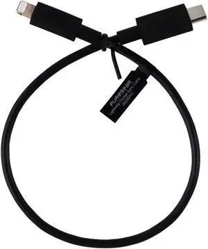 PureGear Short (9-inch) USB-C to Lightning 8-Pin Charge/Sync Cable - Black PureGear Short (9-inch) USB-C to Lightning 8-Pin Charge/Sync Cable - Black