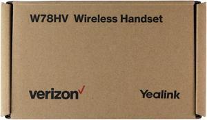 Verizon Yealink W78HV Wireless Single Home Telephone Handset and Charge Dock