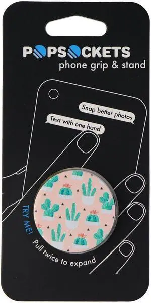 PopSockets: Collapsible Grip & Stand for Phones and Tablets - Cactus Pot PopSockets: Collapsible Grip & Stand for Phones and Tablets - Cactus Pot