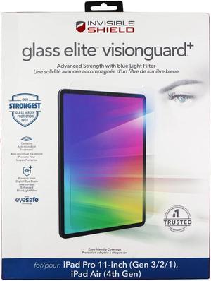 ZAGG (Glass Elite VisionGuard+) for Apple iPad Pro 11-inch (Gen 3/2/1) & Air 4th
