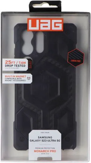 URBAN ARMOR GEAR Monarch Pro Case for MagSafe for Galaxy S23 Ultra (5G) - Black URBAN ARMOR GEAR Monarch Pro Case for MagSafe for Galaxy S23 Ultra (5G) - Black
