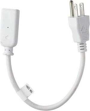 Volex Apple 7.5-in (APC13 SMI / PS204 / E62405SP) Power Supply Cord - White
