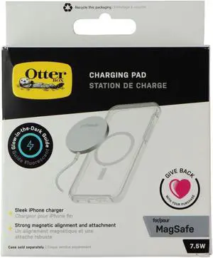 OtterBox Wireless Charging Pad for MagSafe Compatible Apple Devices - White