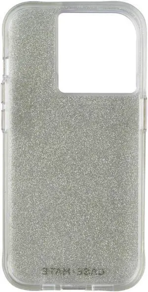 Case-Mate Sheer Crystal Series Case for Apple iPhone 15 Pro - Champagne Gold