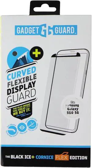 Gadget Guard Black Ice+ Cornice Flex Screen Protector for Samsung Galaxy S10 5G
