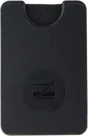 PopSockets PopWallet+ for MagSafe with Integrated Swappable PopTop - Black