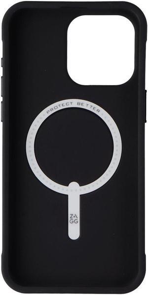 ZAGG Luxe Series Snap Case for MagSafe for Apple iPhone 15 Pro Max - Matte Black