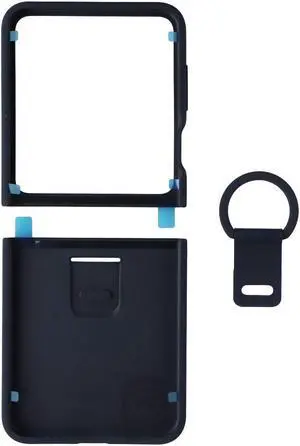 SAMSUNG Official Silicone Cover Case with Ring for Galaxy Z Flip5 - Indigo Blue