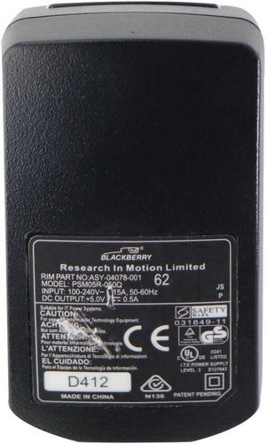 Blackberry USB AC Adapter Power Supply - PSM05R-050Q