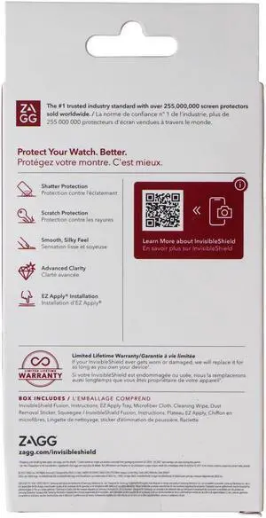 ZAGG InvisibleShield Fusion Screen Protector for Samsung Galaxy Watch5 Pro