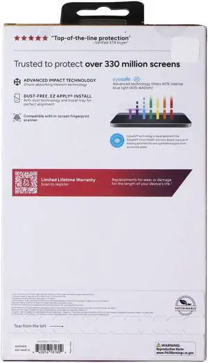 ZAGG InvisibleShield XTR3 Protect Screen Protector for Google Pixel 8 Pro
