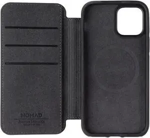 Nomad Rugged FolioWallet Case for MagSafe for iPhone12 Pro-Black Horween Leather Nomad Rugged FolioWallet Case for MagSafe for iPhone12 Pro-Black Horween Leather