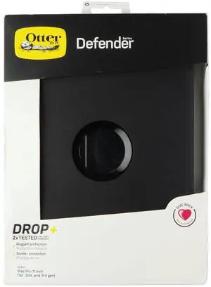 OtterBox DEFENDER SERIES Case for iPad Pro 11-inch (3rd/2nd/1st Gen) - Black
