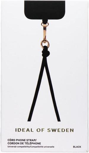 Ideal of Sweden Cord Phone Strap - Black