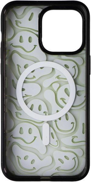 CASETiFY Impact Case for MagSafe for Apple iPhone 15 Pro Max Acid Smiles Green