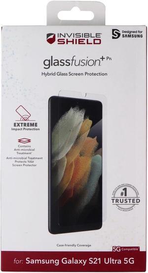 ZAGG InvisibleShield (GlassFusion+) Hybrid Glass for Galaxy S21 Ultra 5G - Clear