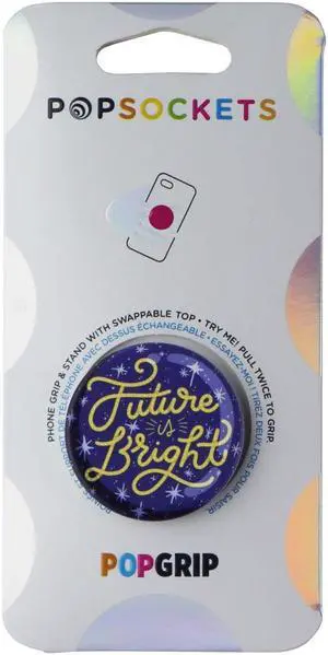 PopSockets Swappable PopGrip Phone Grip & Stand - Future is Bright