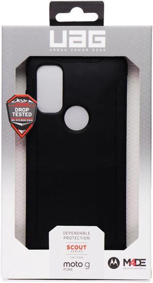 Urban Armor Gear UAG Scout Series Case for Moto G Pure  Black