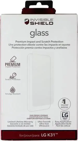 ZAGG Invisible Shield Glass Screen Protector for LG K31
