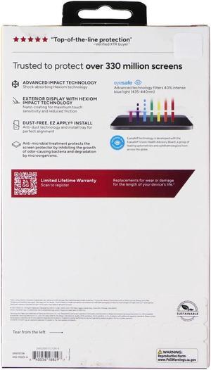 ZAGG InvisibleShield (Glass XTR2) Screen Protector for Samsung Galaxy Z Flip5