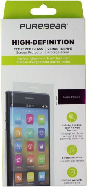 PureGear High-Definition Tempered Glass Screen Protector for Google Pixel 6a