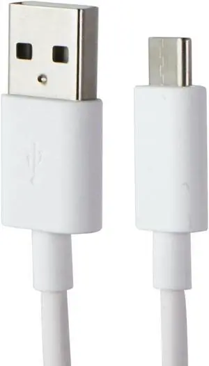 Alcatel USB to USB-C 2.6FT Charge/Sync Cable - White