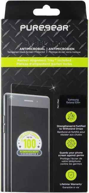 PureGear Steel 360 Screen Protector for Samsung Galaxy S24+
