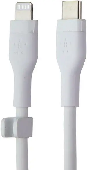 Belkin Boost Charge Flex 3.3FT USB-C to Lightning 8-Pin Cable - White
