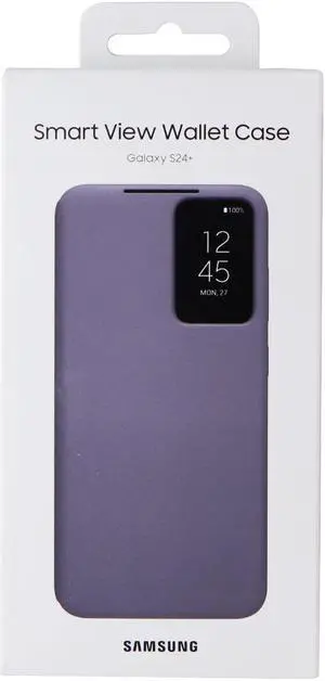 Samsung Smart View Wallet Case for Samsung Galaxy (S24+) - Violet