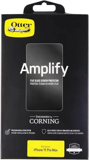 OtterBox Amplify Flat Glass Screen Protector for iPhone 11 Pro Max (77-62640)
