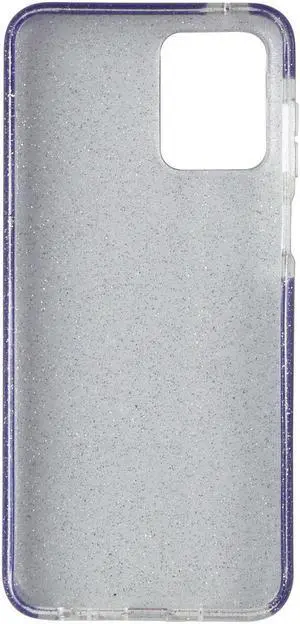 PureGear Slim Shell Designer Case for Moto G 5G (2023) - Purple/Blue Glitter