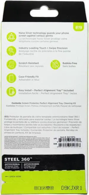 PureGear Steel 360 Screen Protector w/Alignment Tray for Google Pixel 7a - Clear