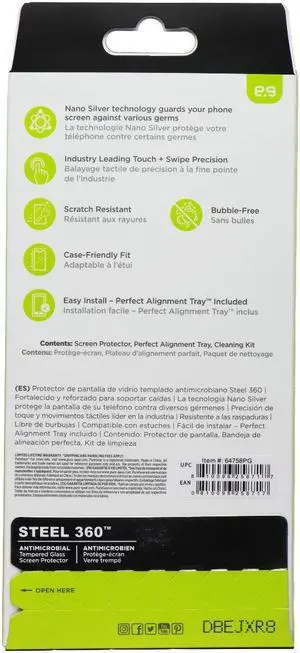 PureGear Steel 360 Series Tempered Glass for Samsung Galaxy A15 5G - Clear