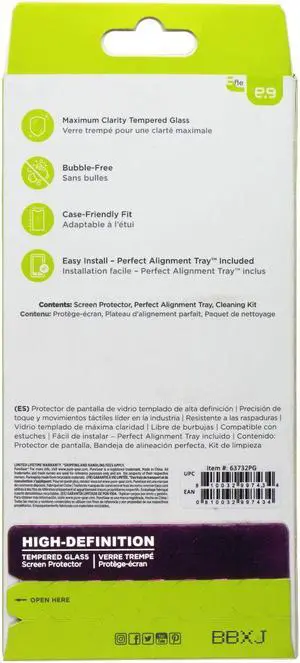 PureGear High-Definition Tempered Glass for Google Pixel 6 - Clear