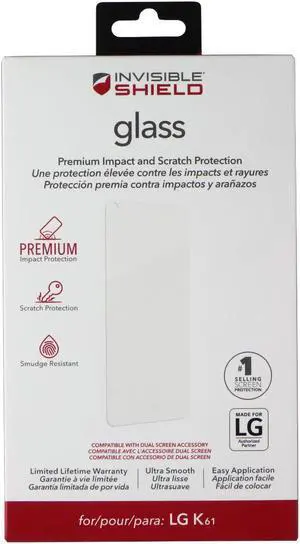 ZAGG Invisible Shield Glass Screen Protector for LG K61