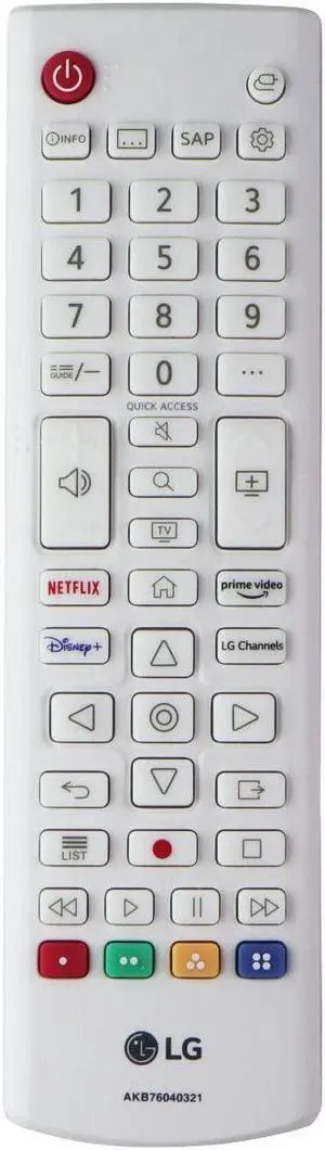 Genuine LG Smart TV Remote Control For all LG Smart TVs (AKB76040321)
