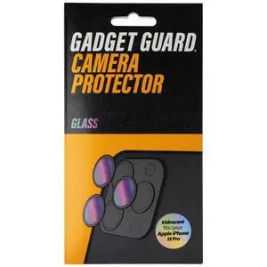 Gadget Guard - Glass Series - Camera Protector for iPhone 15 Pro - Iridescent Gadget Guard - Glass Series - Camera Protector for iPhone 15 Pro - Iridescent
