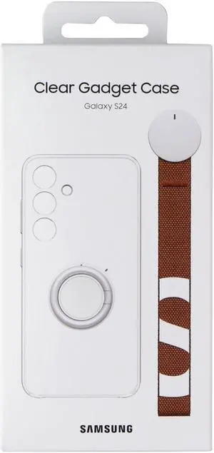 Samsung Official Clear Gadget Case for Samsung Galaxy S24 - Clear