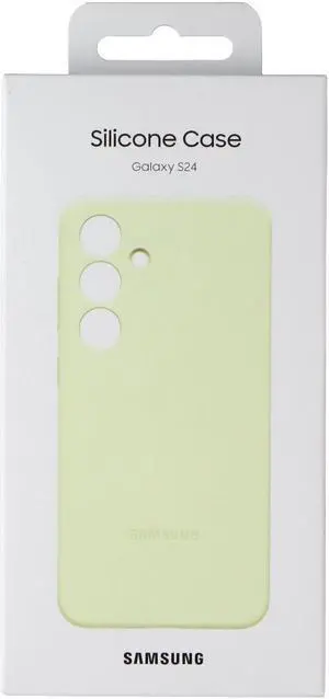 Samsung Silicone Case for Samsung Galaxy S24 - Light Green (EF-PS921TGEGCA)