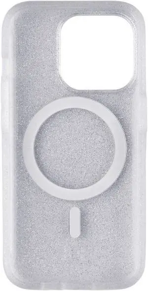 Incipio AeroGrip Series Case for MagSafe for iPhone 15 Pro - Clear Glitter