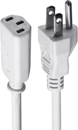Volex 3 Prong (13A/125V) Power Cable - Off White (PS204/APC13 SM)