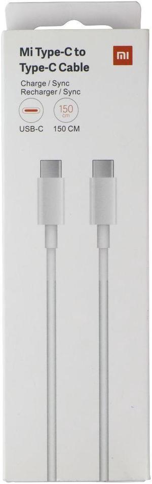 Xiaomi Mi (1.5M) USB-C to USB-C Charge and Sync Cable - White