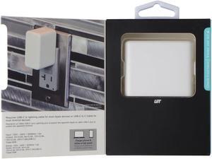 LBT Ultra Fast 30W PD Wall Charger with USB-C Port - White